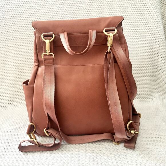 Freshly Picked Desert Rose Classic Diaper Bag Backpack Convertible Shoulder Bag - Picture 6 of 15